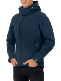 JM950 Herren Softshell Jacken mit Kapuze