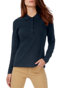 B&C Safran Pure LSL /women PW456 Polo bedrucken