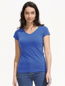 Sol's Women´s V-Neck-T-Shirt Moon 11388