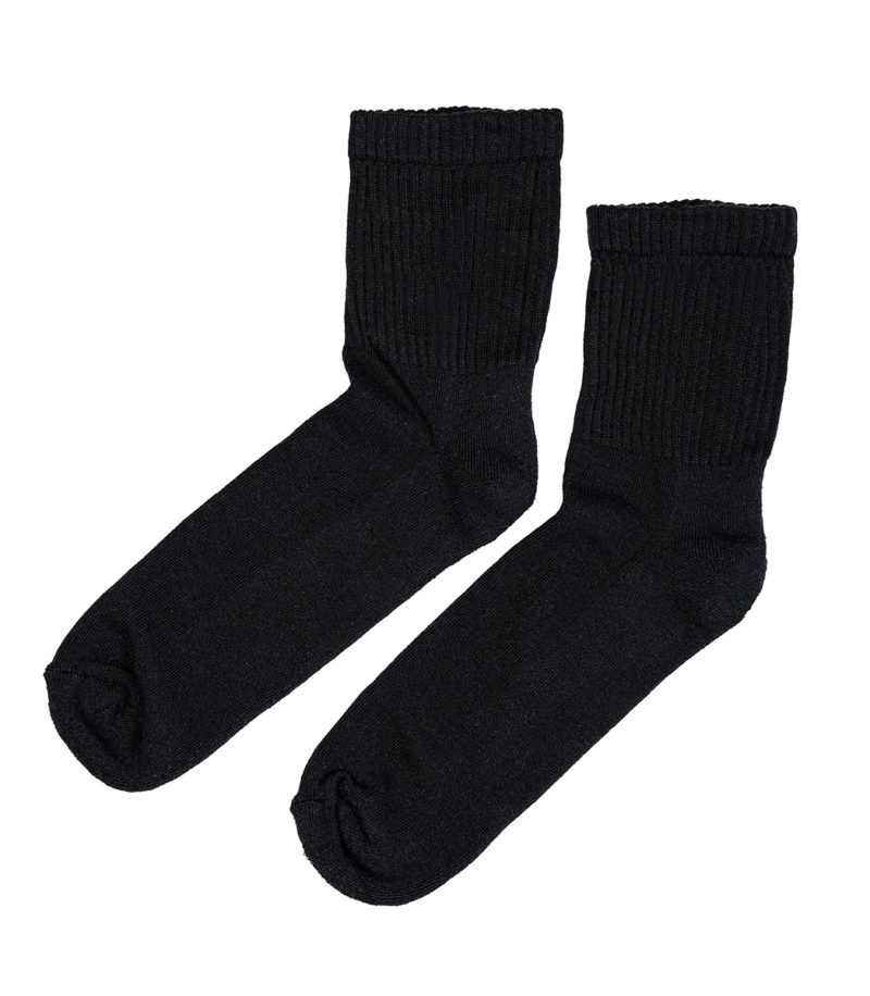 Socke-Black-kurz