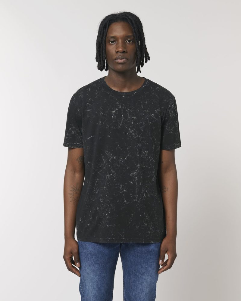 Creator Splatter STTU786 G. Dyed Black Splatter Herren vorne