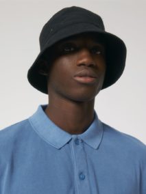 Bucket Hat STAU893 Black vorne