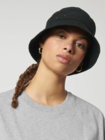 Bucket Hat STAU893 Black Damen vorne