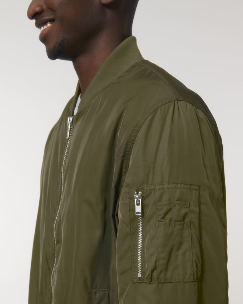 Bomber STJU844 British Khaki Herren Ärmel