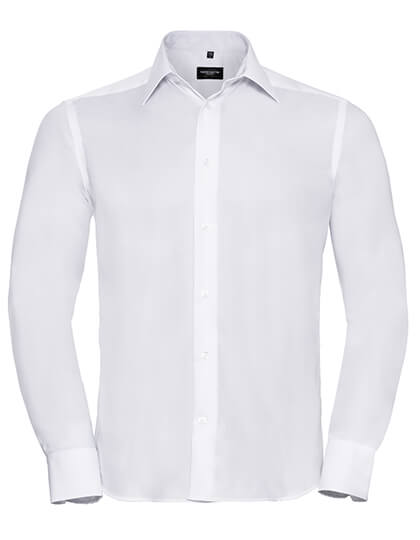 Herren Hemden Langarm Hemd Slim Fit Button Freizeit Produktbild-Vorschau 2