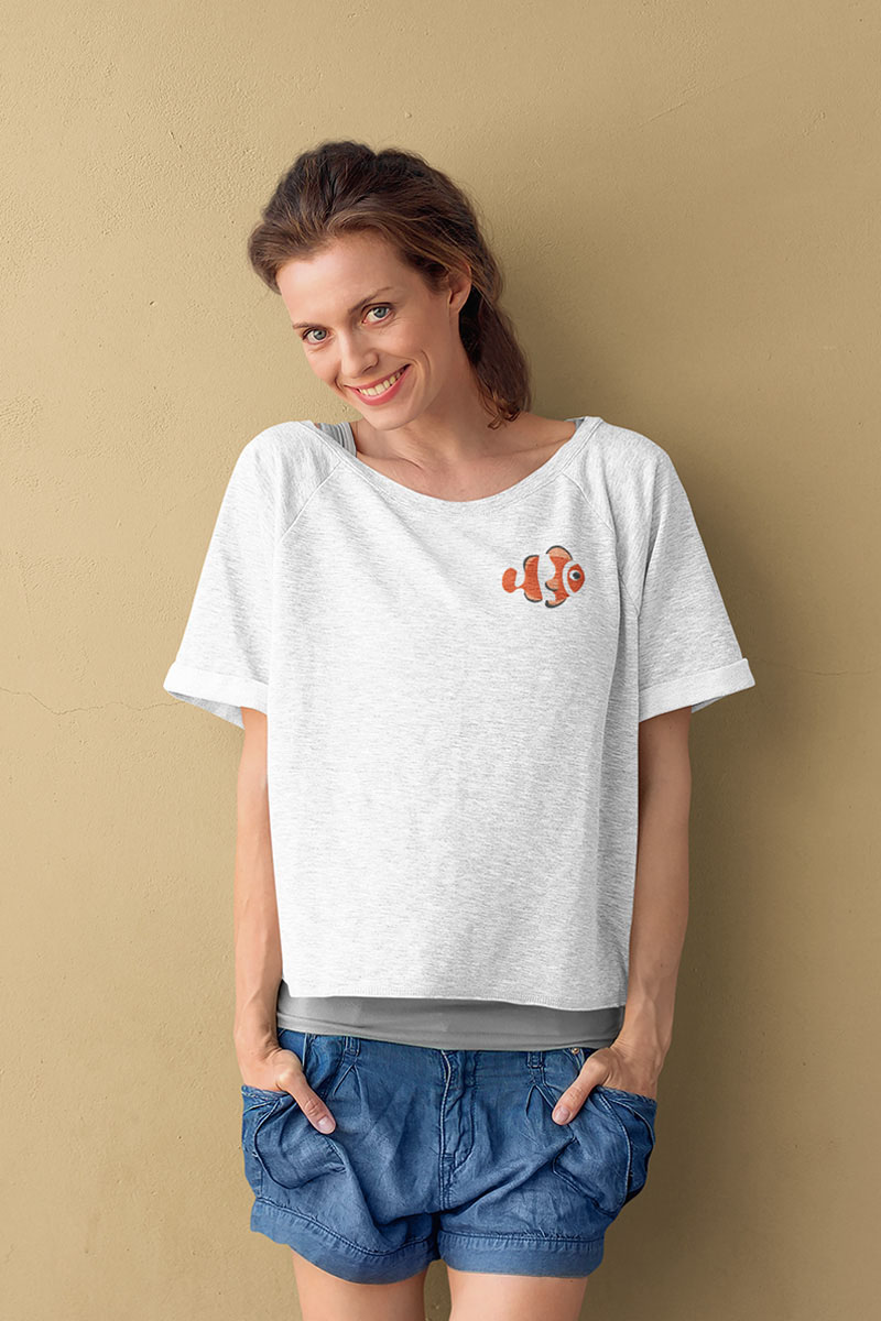 Damen T-Shirts besticken lassen