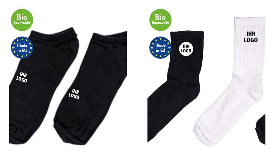 Socken besticken
