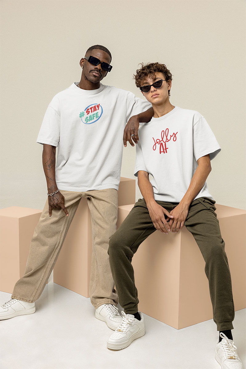 Unisex T-Shirts besticken lassen