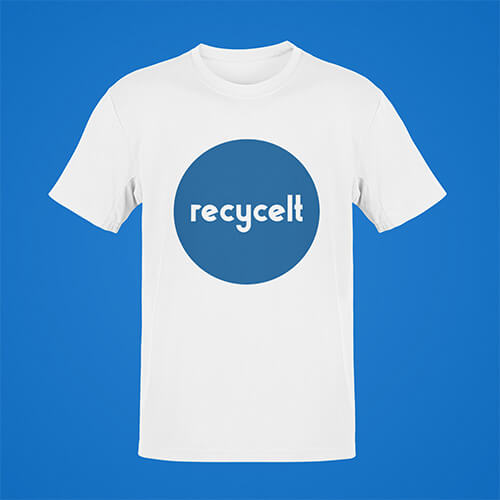 Recycelte T-Shirts zum Bedrucken