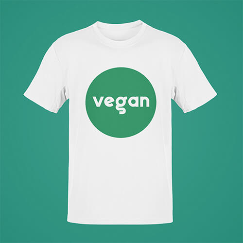 Vegane T-Shirts zum Bedrucken