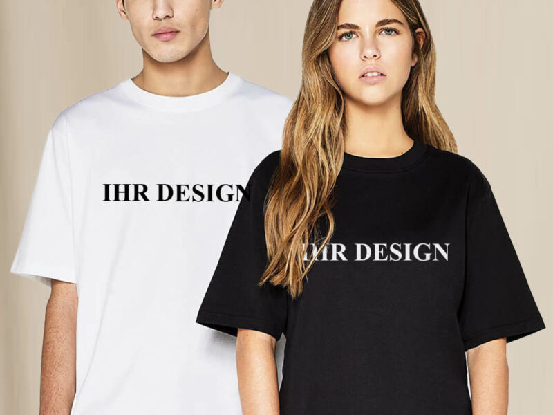 Oversize T-Shirts bedrucken