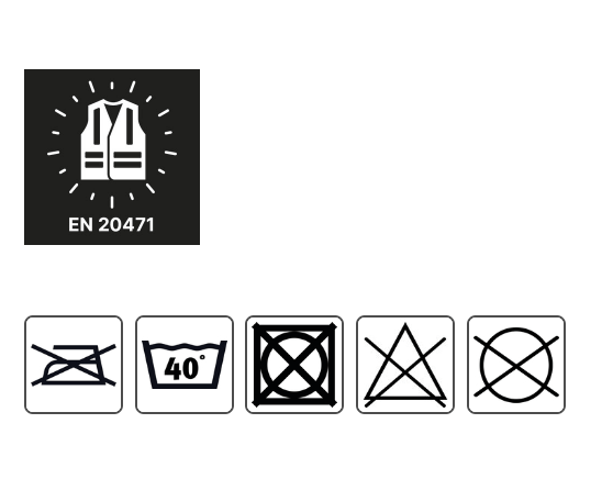 Sols Pro Warnweste 01691 Warnweste bedrucken lassen
