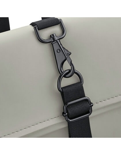 BagBase Matte PU Roll-Top Backpack Rucksack in Clay Detailbild 1