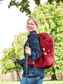 Halfar Outdoor Rucksack in Blau Cover