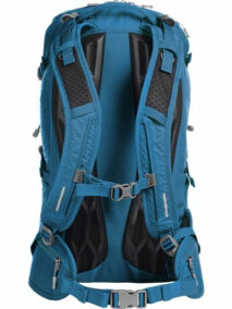Halfar Outdoor Rucksack in Blau Rückseite