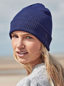 Beechfield Organic Cotton Fine Knit Beanie B51N Model