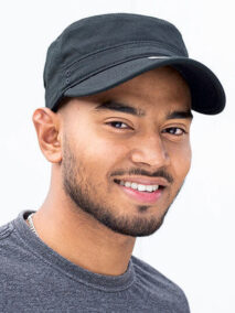 Organic Cotton Army Cap Washed BW7018155