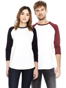 EARTHPOSITIVE Baseball T-Shirt EP22 Model 1