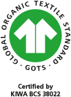 Cantana - GOTS certified by KIWA BCS 38022
