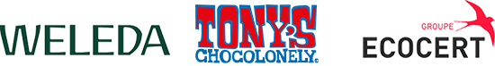 Unsere Referenzen: Weleda, Tony's Chocolonely, Ecocert