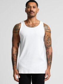 AS Colour Organic Rib Singlet 5063G Model 1