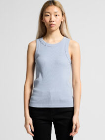 AS Colour Wo's Organic Rib Tank 4063G Model 1