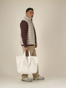 Stanley Stella Shopping Bag 2.0 STAU117 Natural Raw Studio Front Main 10