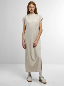 New Morning Studios Ladies Long Extended Shoulder Dress NM045 Main