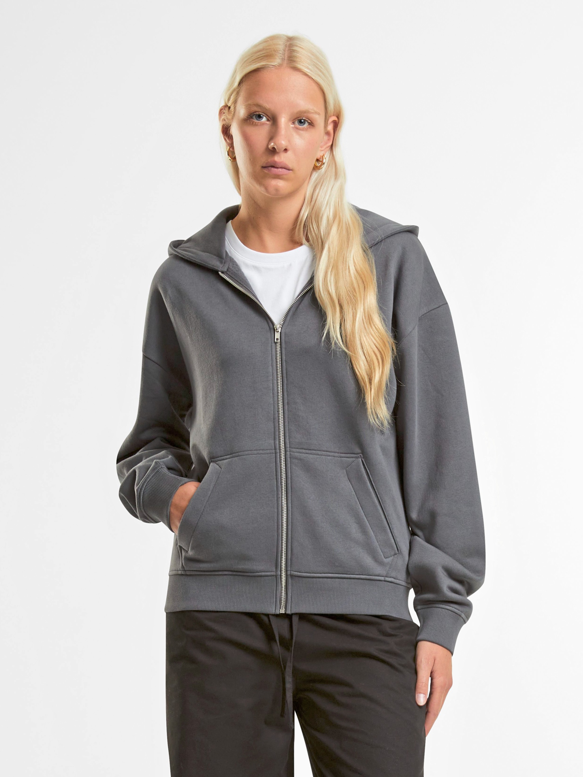 New Morning Studios Oversized Zip Hoody NM013 Main Fokus New Morning Studios Oversized Zip Hoody NM013 Main Fokus