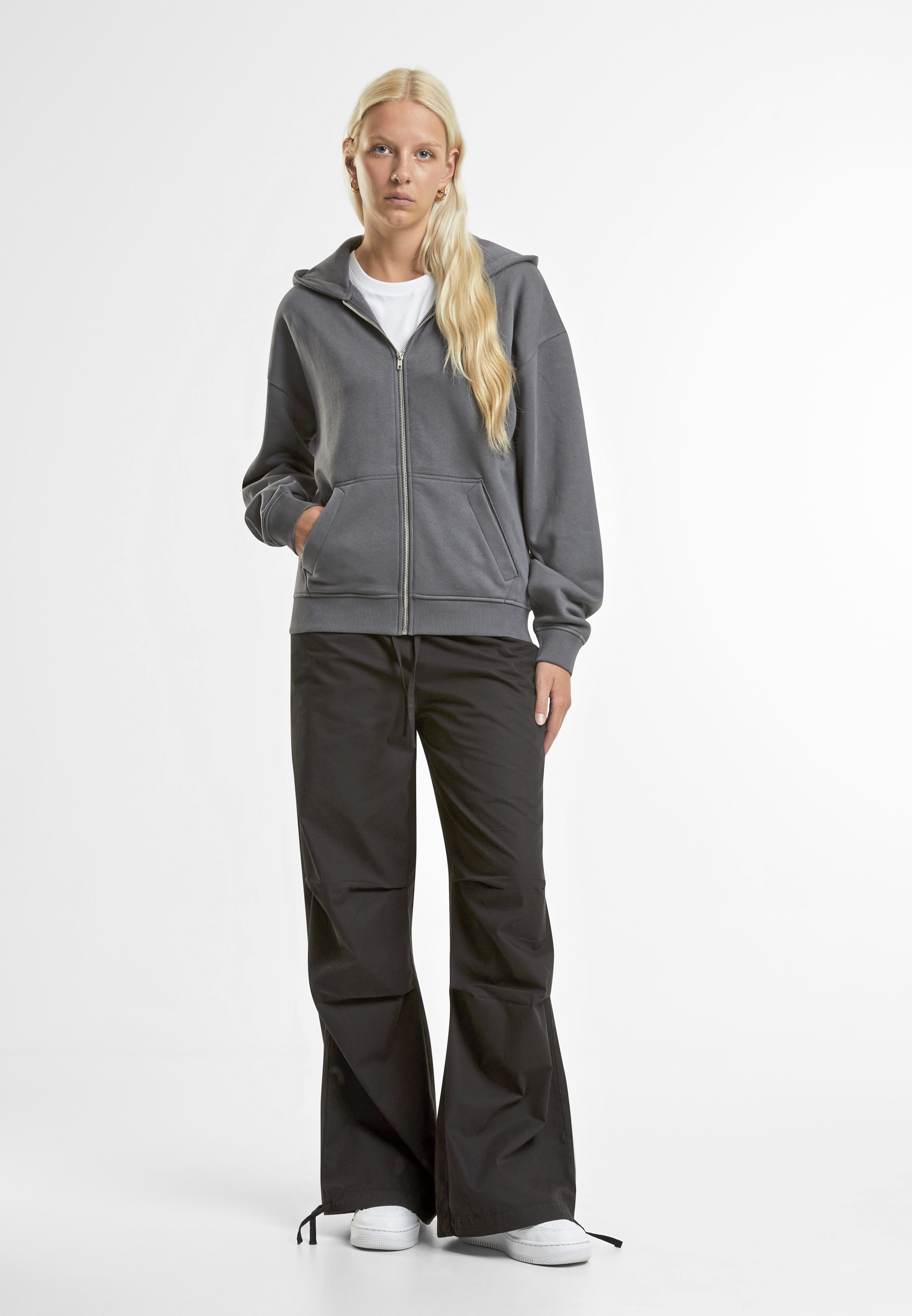 New Morning Studios Oversized Zip Hoody NM013 Main New Morning Studios Oversized Zip Hoody NM013 Main