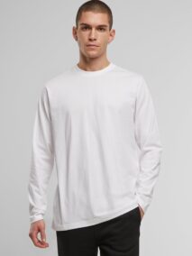 New Morning Studios Basic Longsleeve NM009 white Main