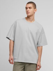 New Morning Studios Heavy Oversized Tee NM004 lightasphalt Main