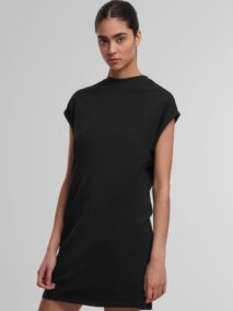 New Morning Studios Ladies Extended Shoulder Dress NM026 black Main