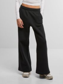 New Morning Studios Ladies Wideleg Sweatpants NM048 black Main