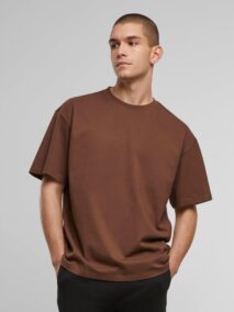 New Morning Studios Oversized Tee NM003 chocolatebrown Main