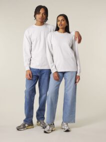 Stanley Stella Freestyler Long Sleeve STTU200 Cool Heather Grey Duo Front Main 0