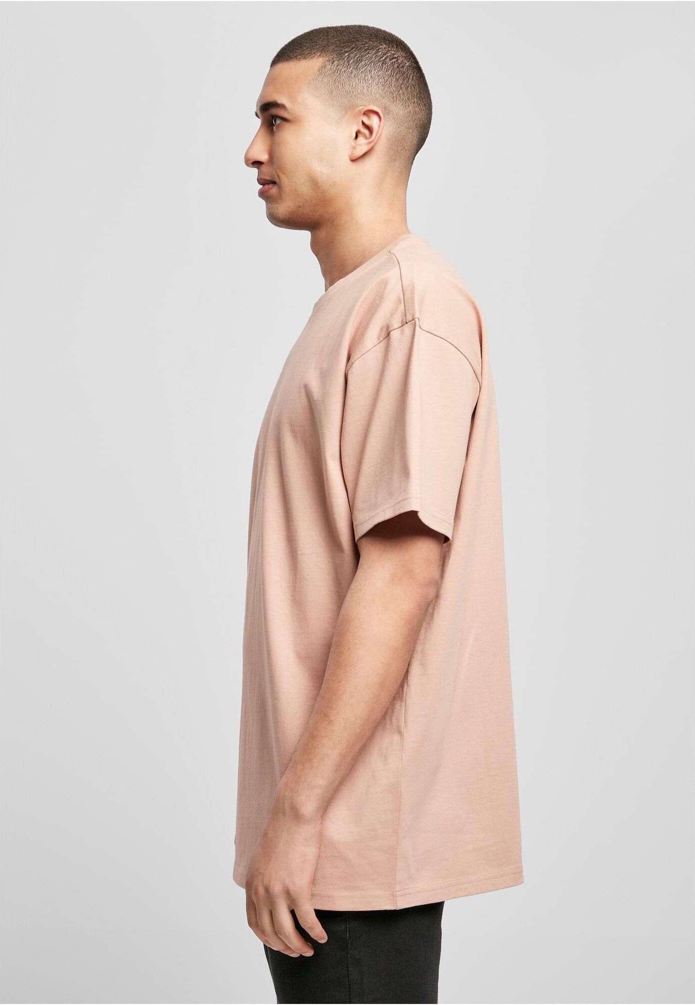 Build Your Brand Heavy Oversize Tee BY102 amber Detail Build Your Brand Heavy Oversize Tee BY102 amber Detail