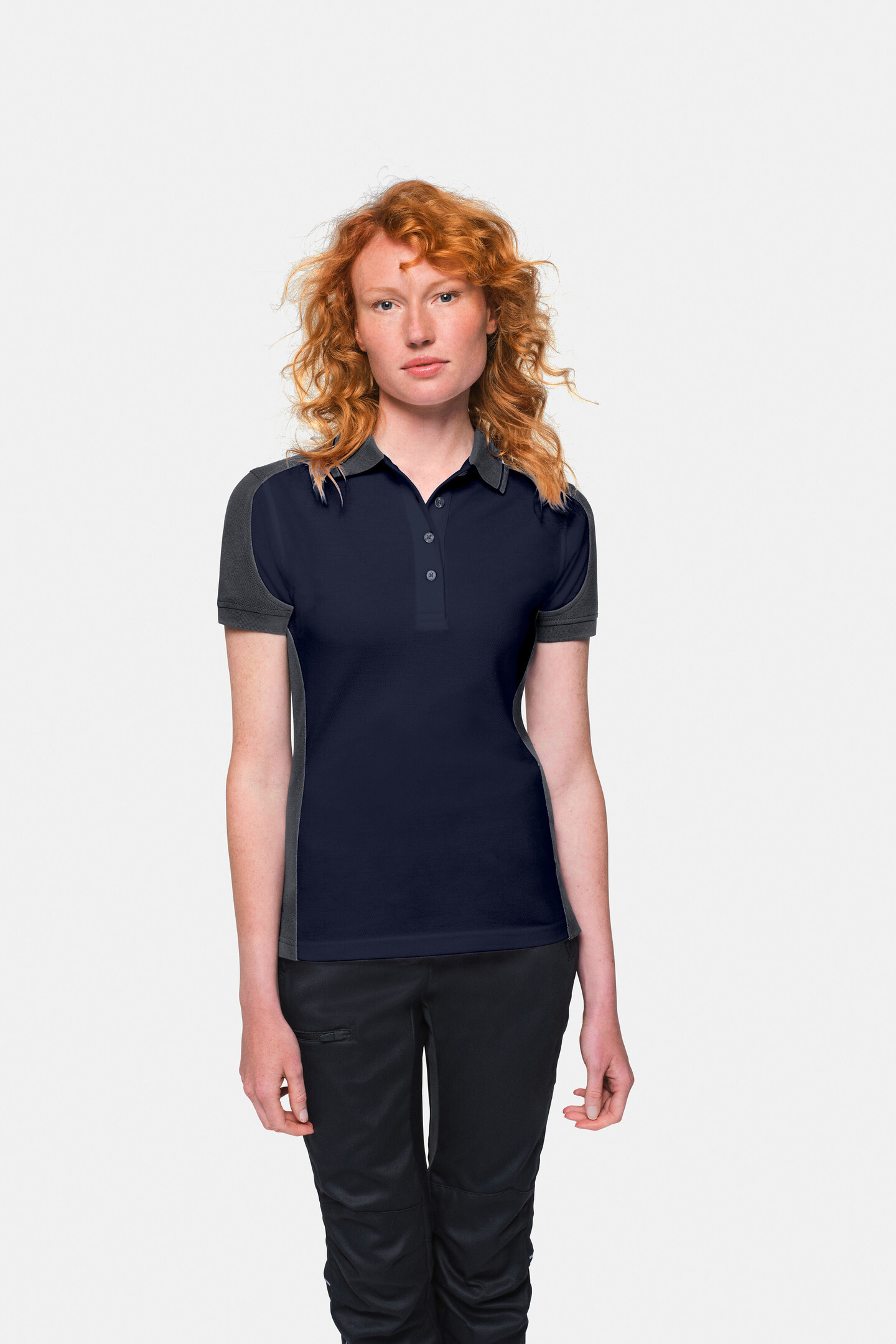 HAKRO Damen Poloshirt Contrast MIKRALINAR® 0239 Main HAKRO Damen Poloshirt Contrast MIKRALINAR® 0239 Main