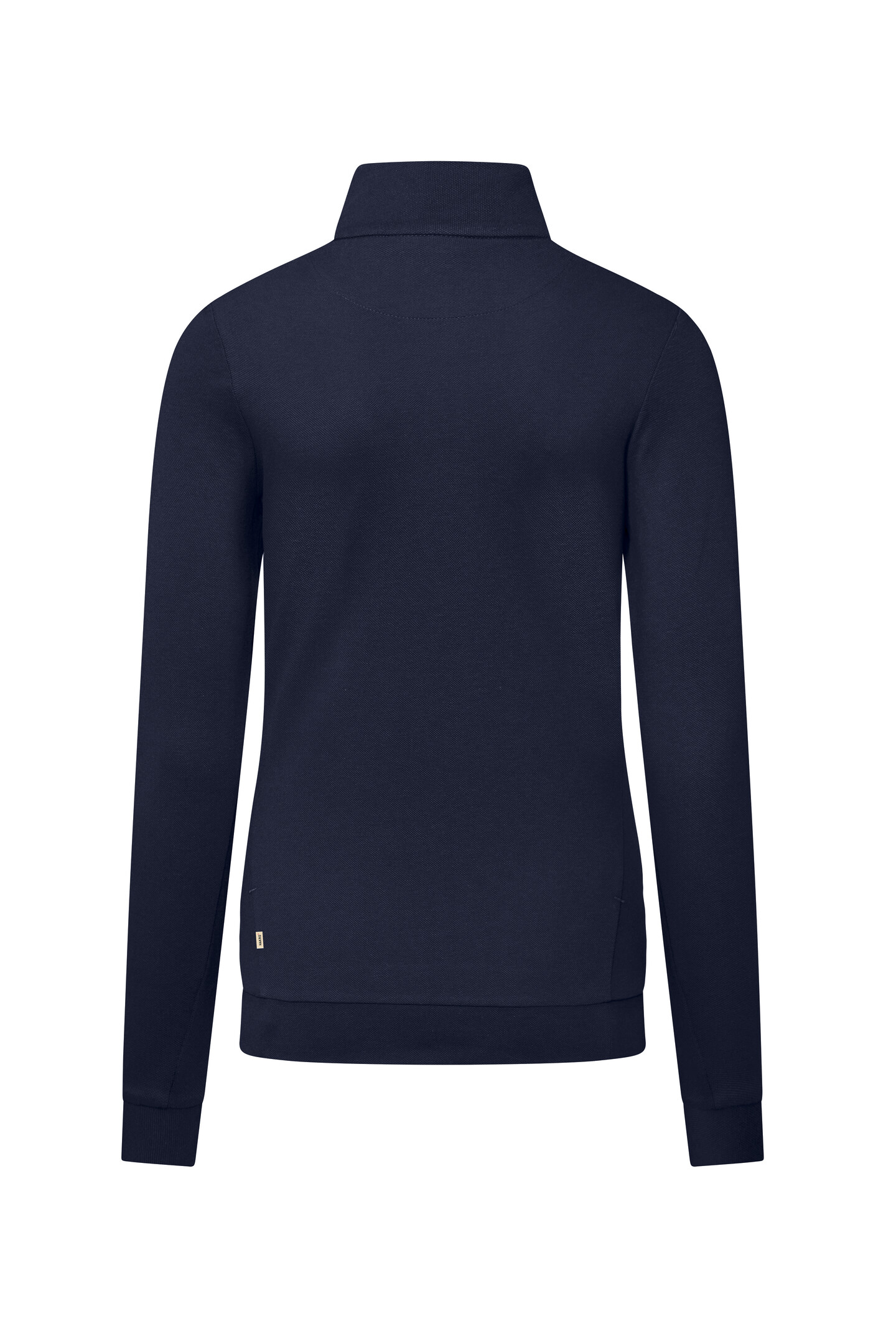 HAKRO Damen Zip-Longsleeve Piqué MIKRALINAR® ECO 0335 Back HAKRO Damen Zip-Longsleeve Piqué MIKRALINAR® ECO 0335 Back
