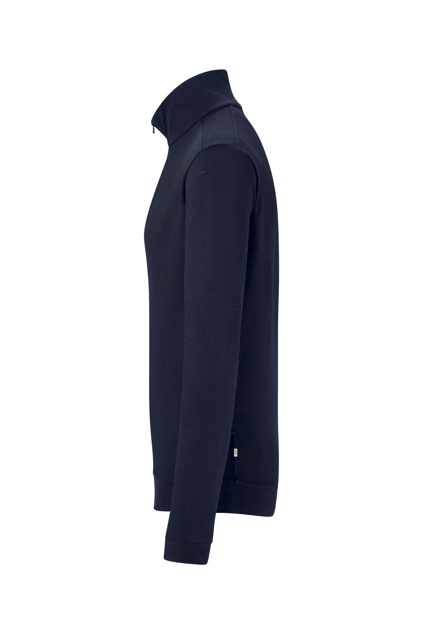 HAKRO Zip-Longsleeve Piqué MIKRALINAR® ECO 0535 Left HAKRO Zip-Longsleeve Piqué MIKRALINAR® ECO 0535 Left
