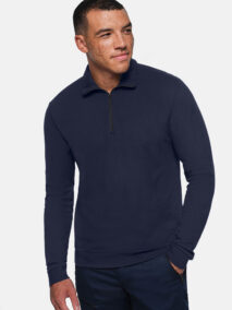 HAKRO Zip-Longsleeve Piqué MIKRALINAR® ECO 0535 Main