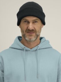 Stanley Stella Fisherman Beanie 2.0 STAU296 Black Studio Front Main 1