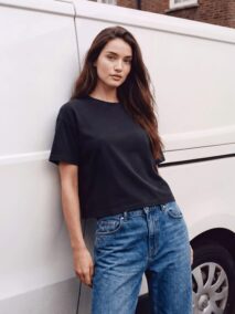 Earth Positive Damen Premium Boxy T-Shirt EP026 Main