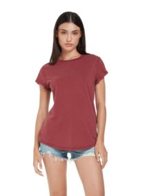 Earth Positive Damen Rolled Sleeve T-Shirt EP16 Main