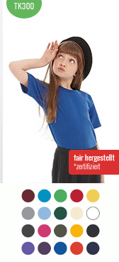 Kinder Bio Shirt bedrucken Kinder Bio Shirt bedrucken